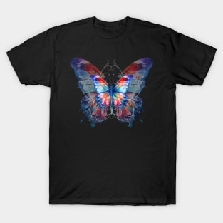 Enchanting Butterfly Watercolor Art Print T-Shirt